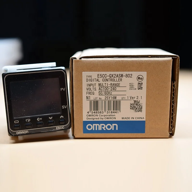 Top Agent E5CC-QX2ASM-802 In Stock 100% New original Om ron Temperature Controller E5CCQX2ASM802