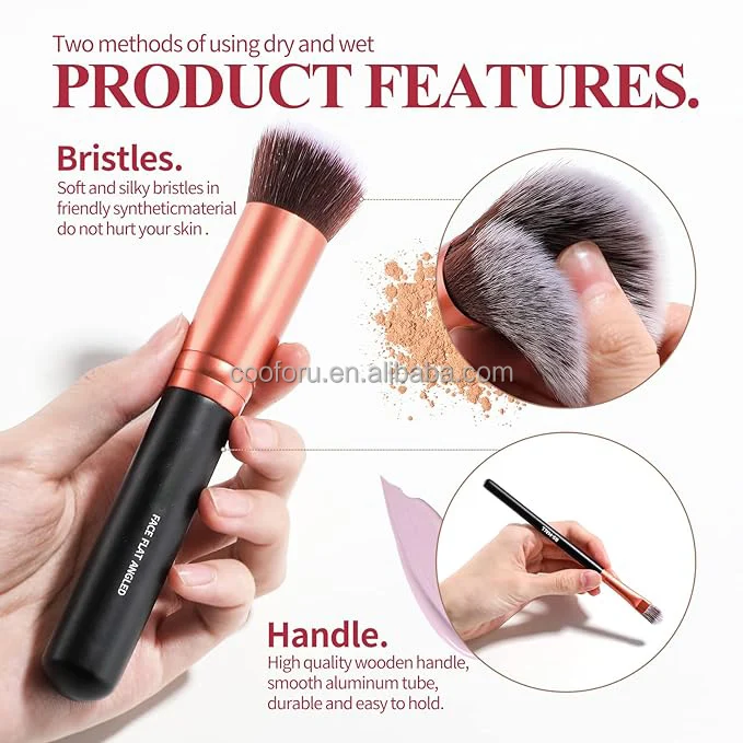 14 Pcs Rose Golden Luxury Best Quality Professional Mini Eye Mall Cosmetic Makeup Brush Set Travel Portable With Case Doble Side