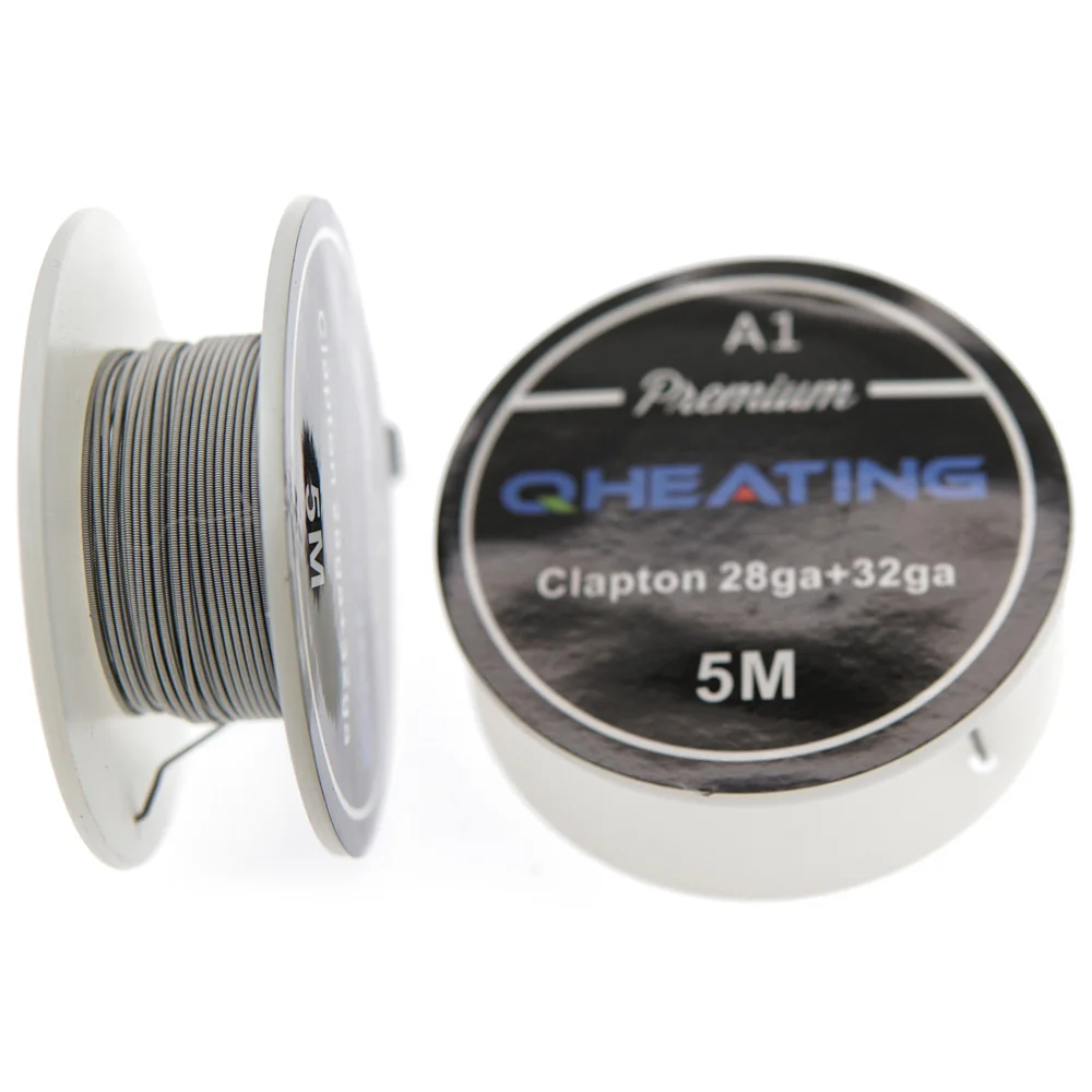 Шэньчжэнь Qiuqiu электронные сигареты 28 + 32ga нагревательная катушка vape Wire Ka1 clapton wire по низкой цене