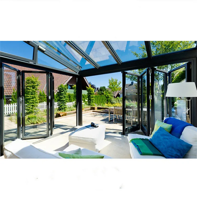 Уличная Солнечная комната стеклянный комплект для теплицы солярий консерватория веранда алюминиевый зимний сад