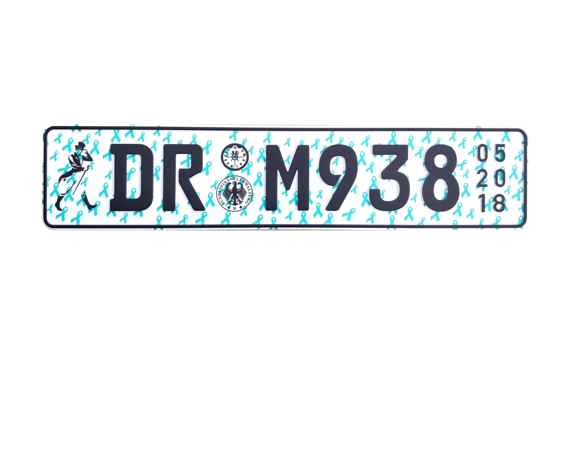 Hot sales Advertising Aluminum number plates, Aluminum Souvenir with Personality design car plates