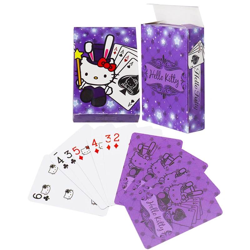 Personalized custom cartoon Poker Cards Game Factory Printing Durable Water Proof classical playing cards
