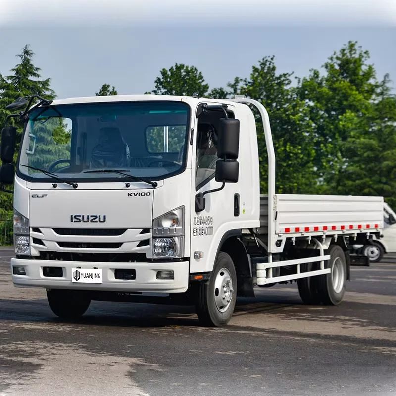 Brand New ISUZU KV100 4X2 130hp Van Truck 5Ton Light Cargo Trucks