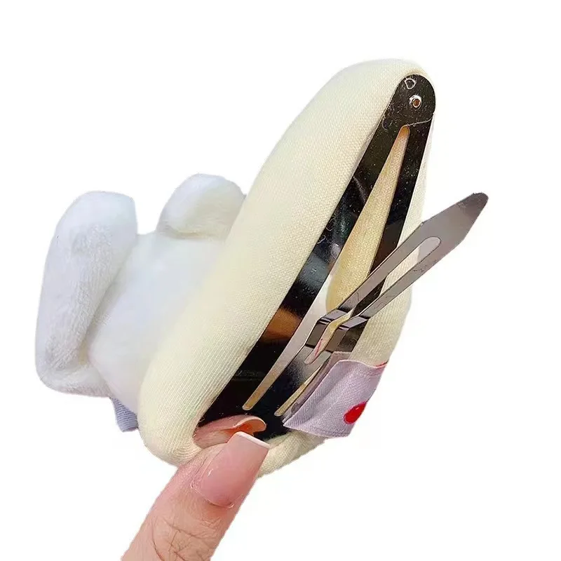 Girl Hair Hoop Kuromi Plush Wide-edged Head Hoop Melody Girls Head Hoop Headband Sanrio Hairpins