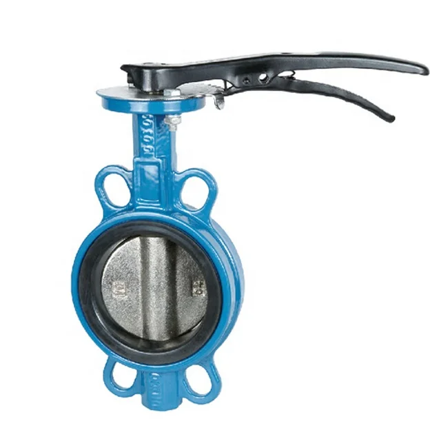 Gb Jis Din Ansi Handle Manual Center Line Ductile Cast Iron Butterfly Valve