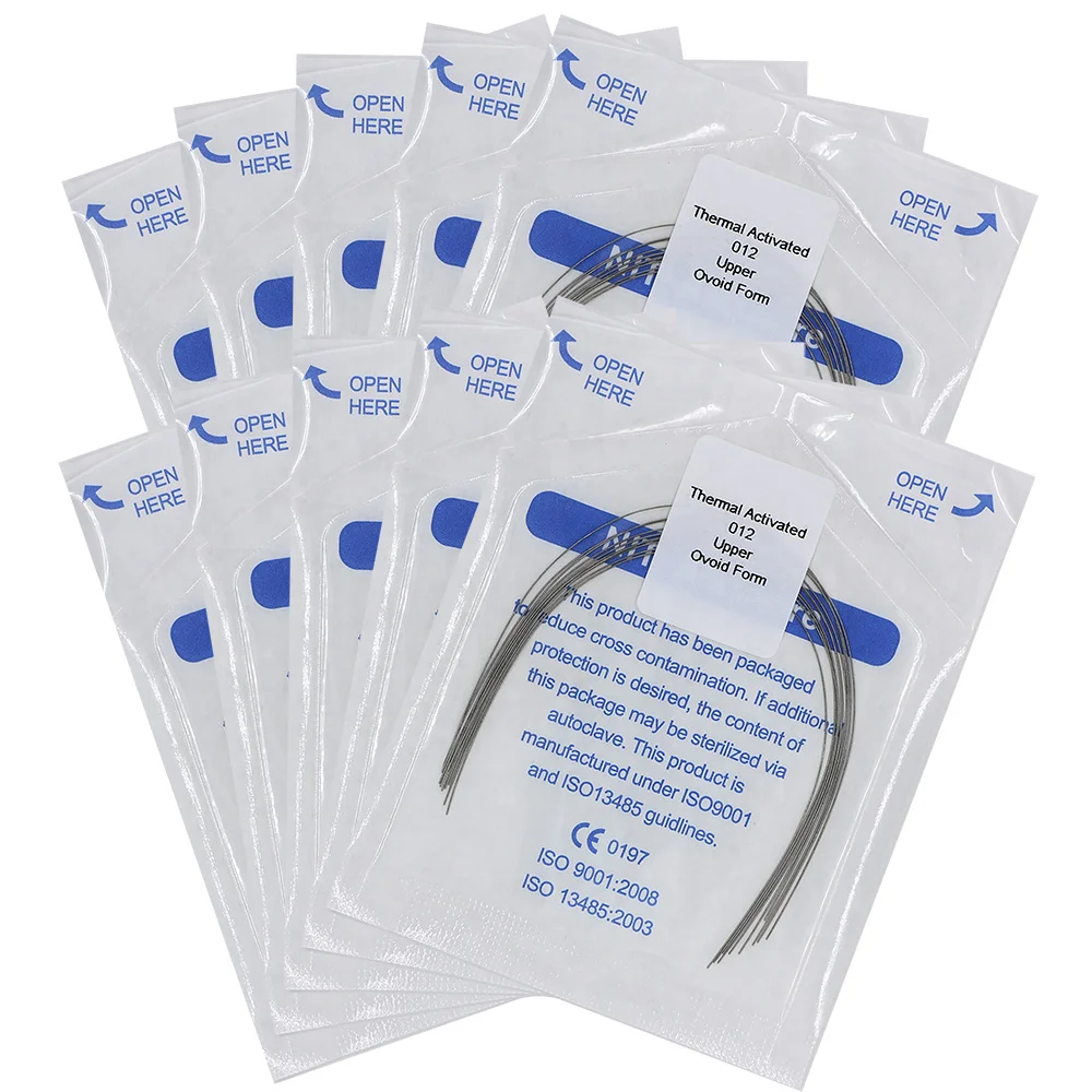 OEM supplier dental orthodontic super elastic Thermal Activated Arch Wire