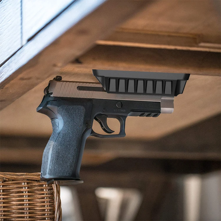 Magnetic Gun Mount Quickdraw Holder Pistol Concealed Tactical Firearm Accessories for