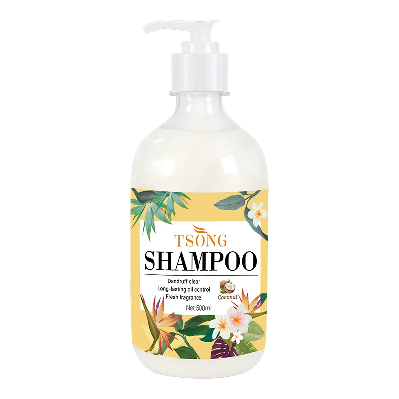 OEM Private Label Shea Moisture Shampoo Sulfate Free Coconut Milk Oil Shampoo 500ml