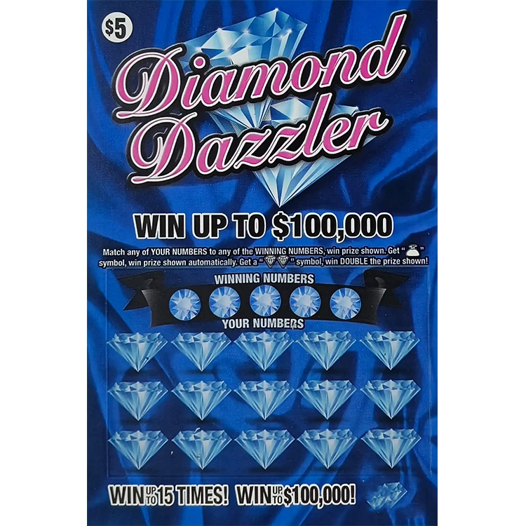 Manufacturer wholesale lottery scratch card best instant win Paper printing custom Scratch Off lottery tickets