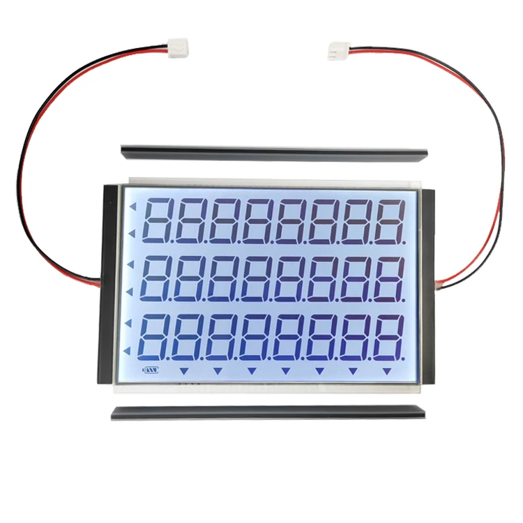 
Custom 7 segement LCD panel for weighing scale 