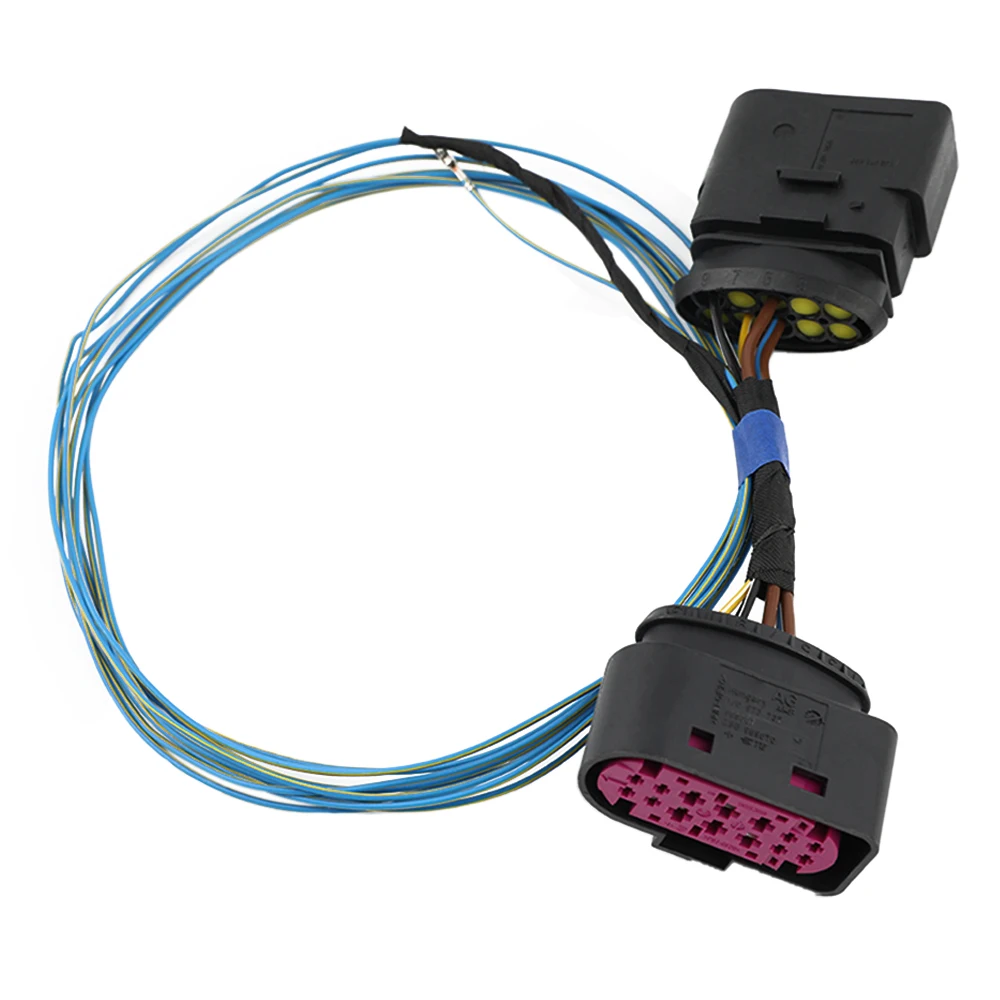 OEM 10 to 14 Pin HID Xenon Headlight Connector Adapter for Volkswagen Golf 6 MK6 VI High Quality