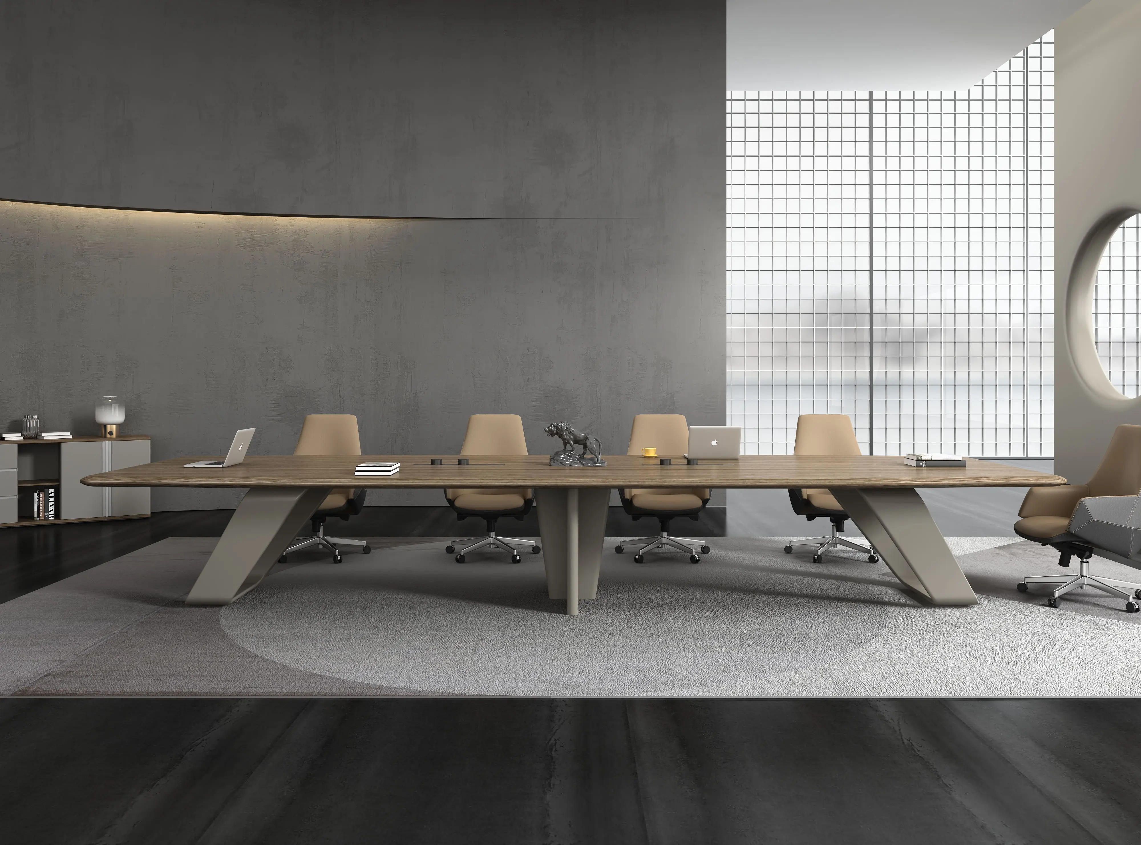 High Quality Modern Boardroom Meeting Table Office Furniture Conference Room Desk Board Room Table