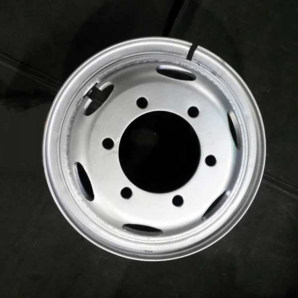 Wheel Rim Truck Wheel 6.0-16 Tubeless Steel China ISO/TS16949 24 Hours High-quality Silver