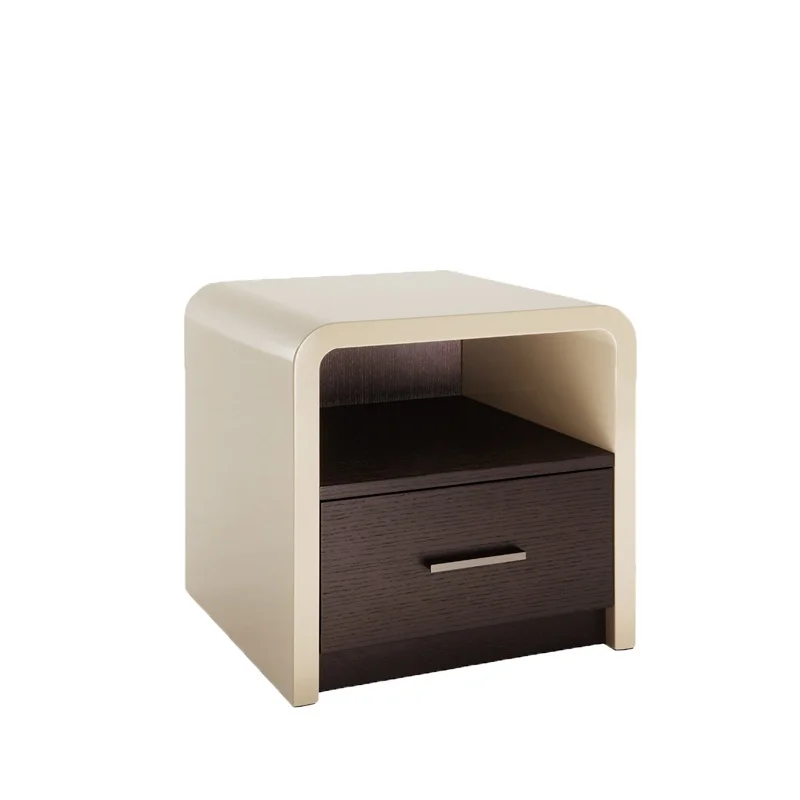 SHIYI Hotel bedside tables High quality Modern Classic wooden nightstand for hotel bedroom furniture sets Custom Hotel furniture
