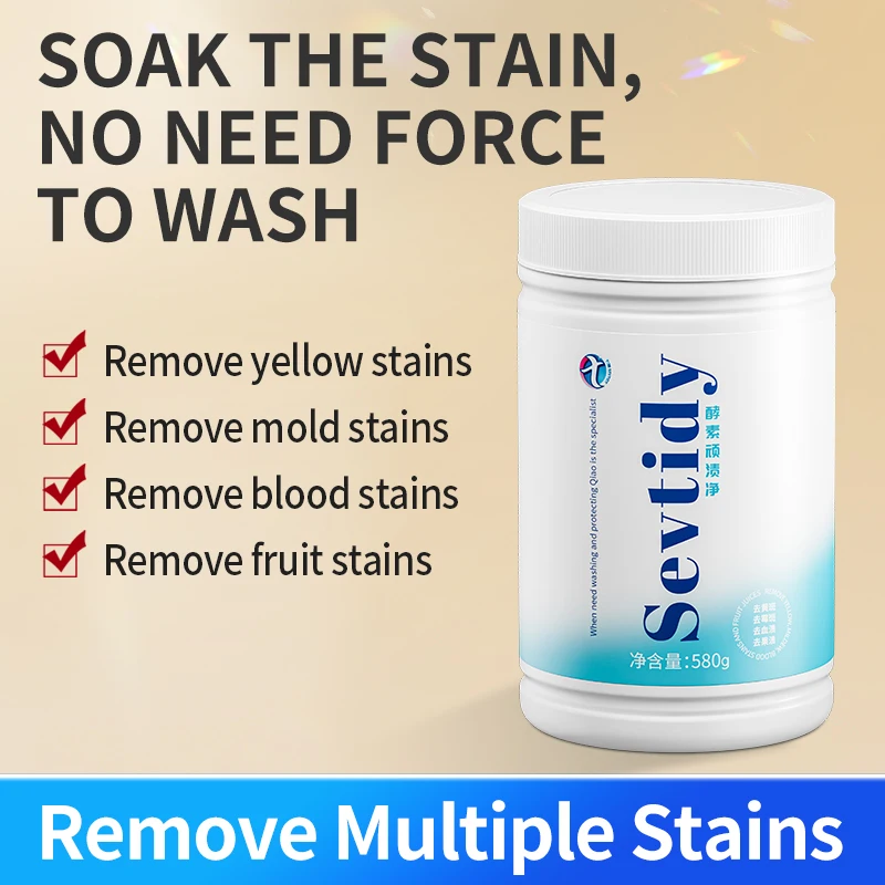 Effective Use Enzyme Based Stain Remover Various Stains Removal for Clothes