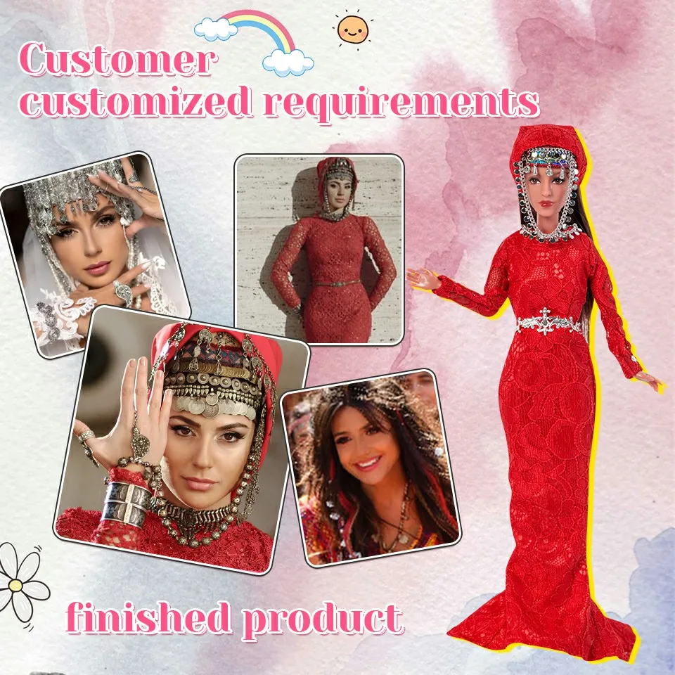 OEM/ODM  Factory Custom Service Vinyl Doll 12/14/18 inch custom doll