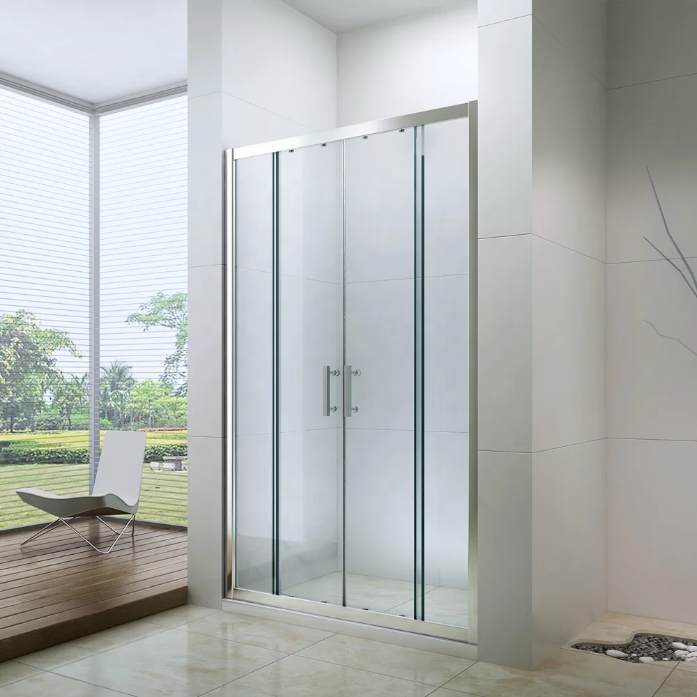 Popular Design Good Price 2 Door 6mm Sliding Square  Bathroom Shower Enclosure