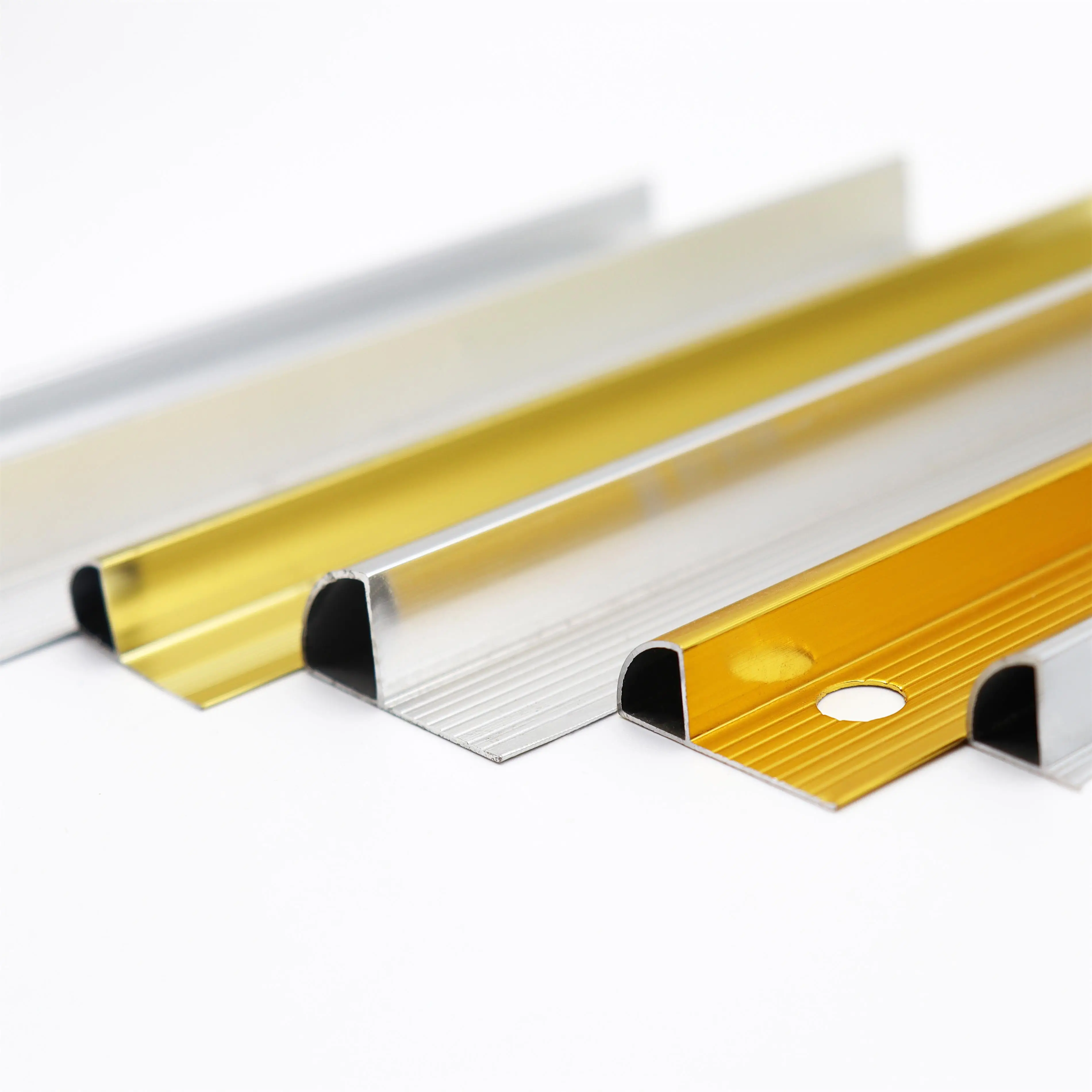 Foshan Factory Aluminum Tile Trim Tile Corner Protect Trim For Wall And Floor