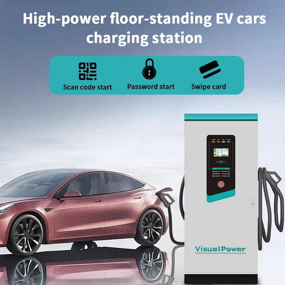 60KW 80KW 120KW 160KW  EV Charging Station Type1 Type2 GB T (GB/T) Standing pile type EV AC Charger for bus or Commercial Use