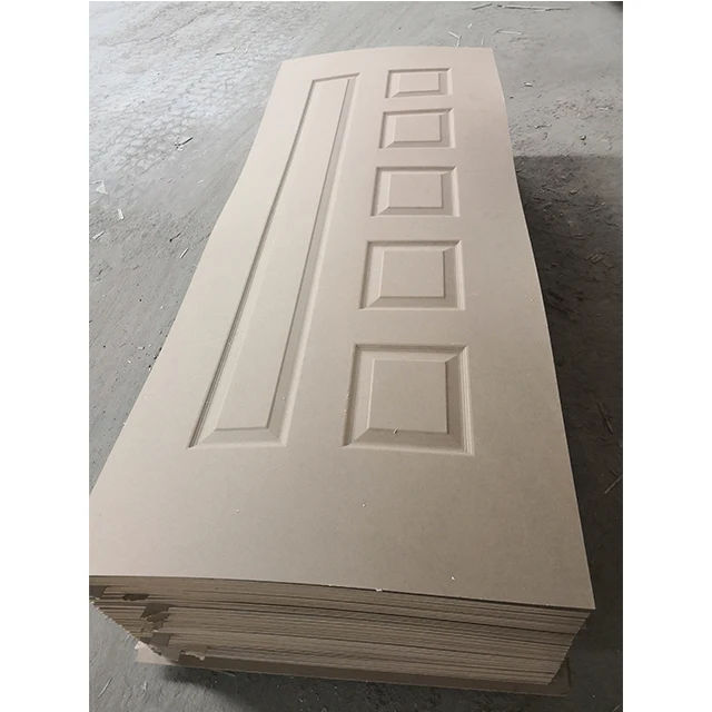 Hdf Door Skin Wood Veneer Or Melamine 3mm Hdf Moulded White Primer Door Skin