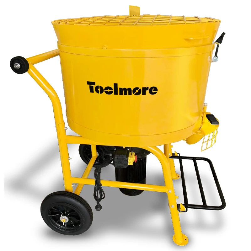 Factory supply pan mixer concrete type 80L concrete mixer construction