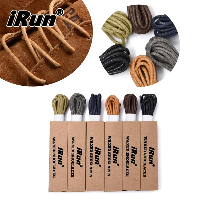 SunFei Waxed Cotton Laces Custom Waxed Rope Laces Multi-colored cotton Wax shoelaces Thin Business Oxford Dress Shoelace