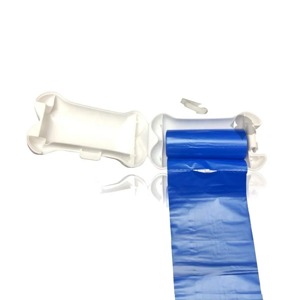 Supply 1000 Pet Poop Bags Free Dispenser-waste bin bag