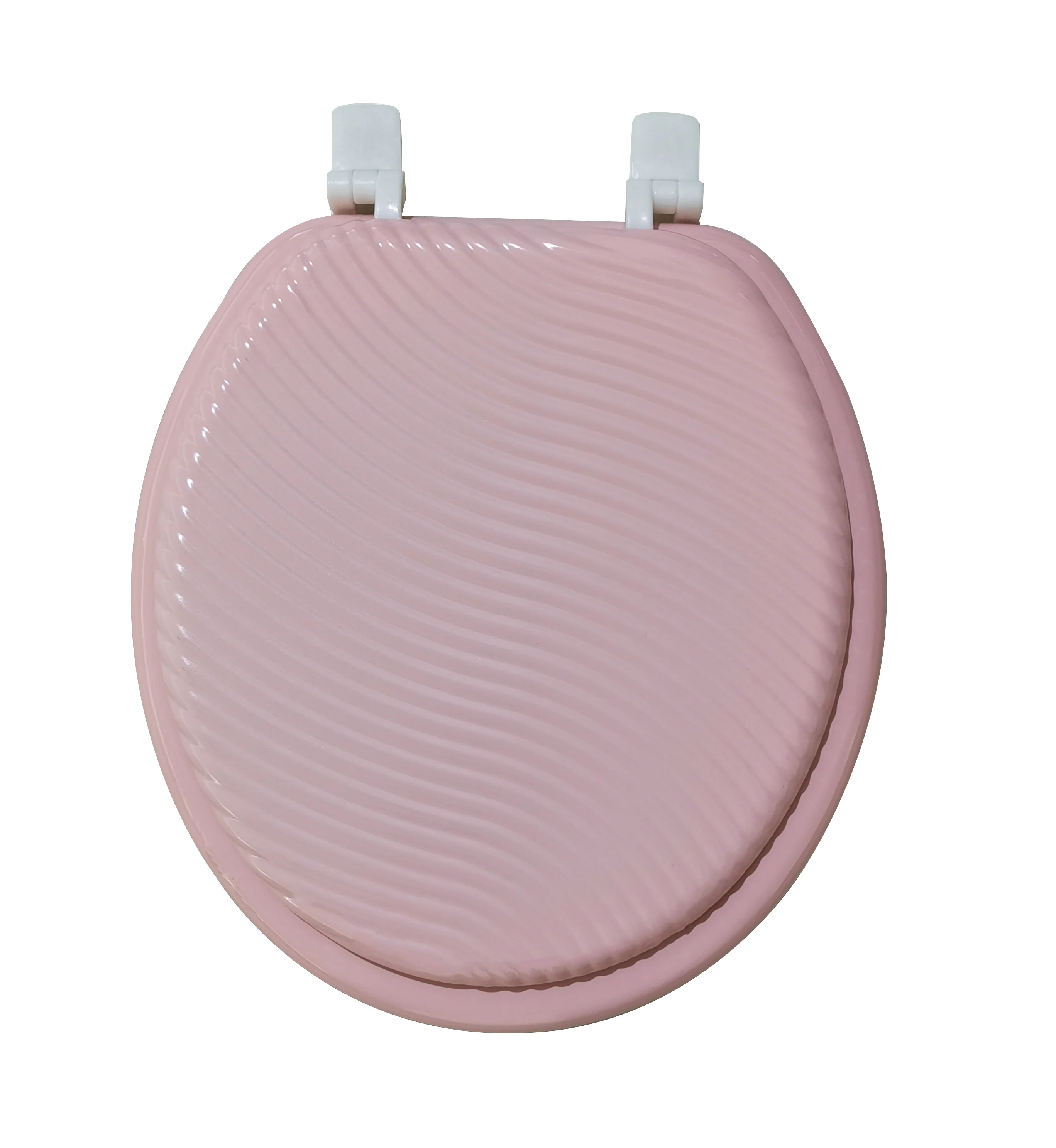 Soft Slow Closing Sanitary Eco-Friendly Sturdy Thin Round Mdf Toilet Cover Seat Custom White Color Toilet Seat Lid