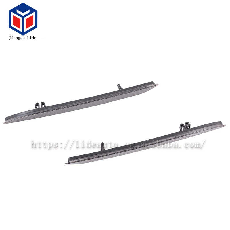 For 2018+ Ford Mustang 2 PCS Smoke Rear Bumper Reflector