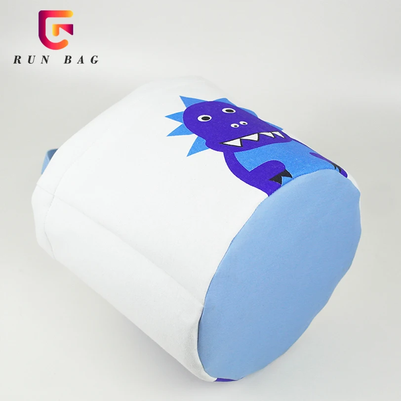 2020 Wholesale Egg And Candy Basket For Kids Canvas Unicorn Easter Basket