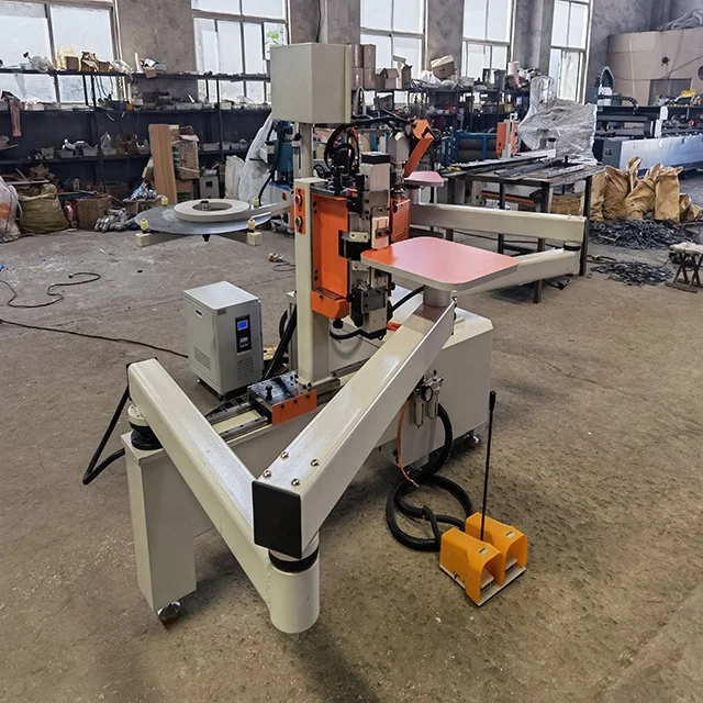 Woodworking PVC Semi-Automatic Edge Banding Machine