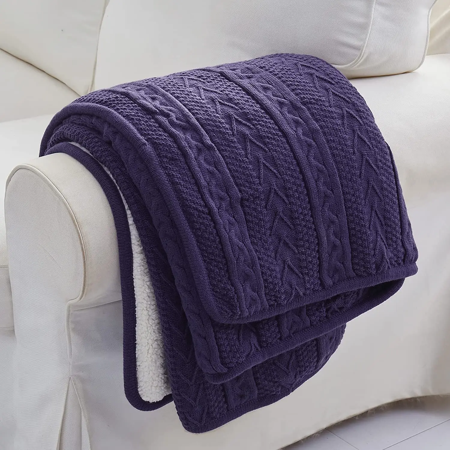 Оптовая Продажа с фабрики OEM/ODM, бесплатный образец двухслойного мехового одеяла