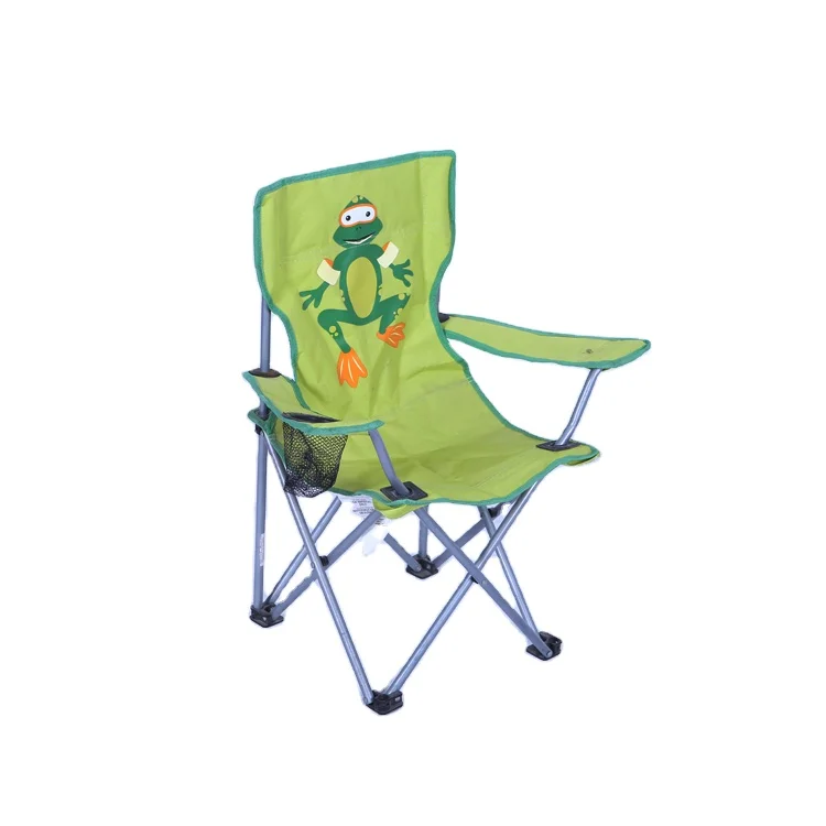 Customized Logo Modern Fishing Metal Chair Outdoor Portable Kids Camping Chair
