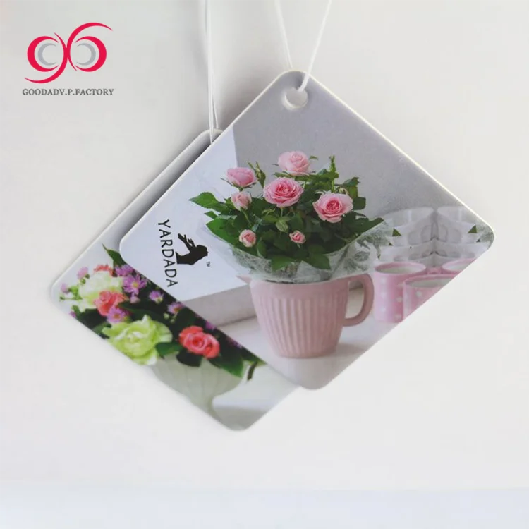 car custom made hanging airfreshner auto fragrance paper car air freshener,car air freshener paper
