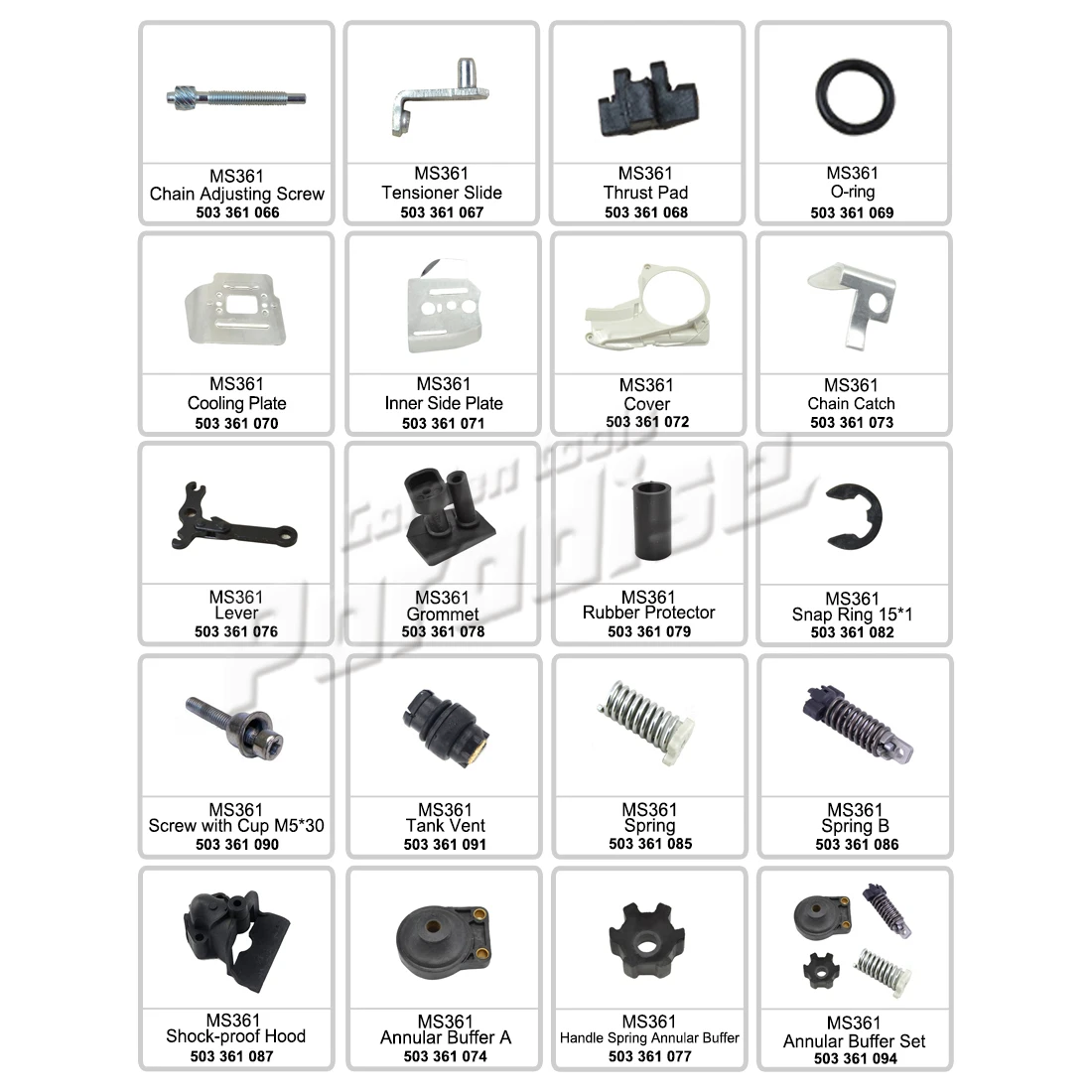 MS361 Chainsaw Clutch Needle Cage Bearing Fit For MS341 MS362 MS441 Engine Parts 9512 933 2380