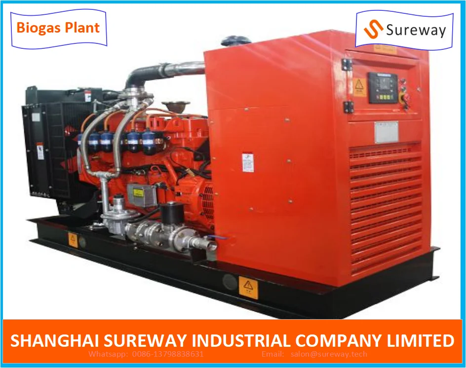 120 KW Gas Generator, natural gas genset for power generation