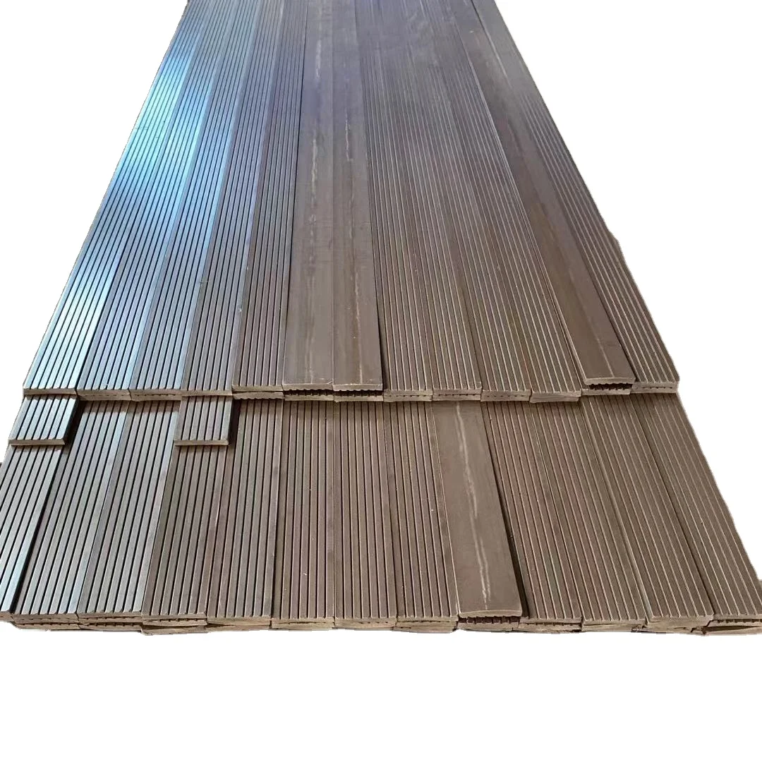 Factory outlet WPC outdoor decking cheap hollow wood plastic composite garden swimming pool flooring
