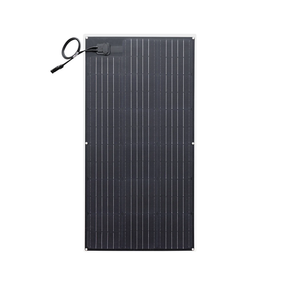 Solarparts Customized Semi-flexible Solar Panels Portable Solar Generator for Marine Boat/ RV