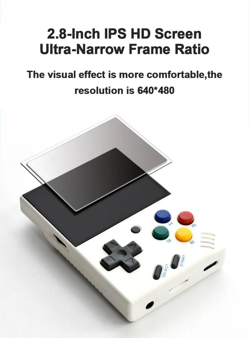 S Miyoo Retro Classic Handheld Game Console player Mini 2.8 inch IPS HD screen game emulator consola de juegos