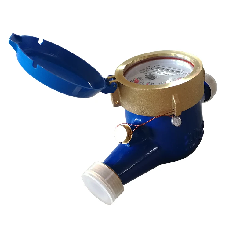DN20 Multi Jet Dry Type Brass Body medidor de agua
