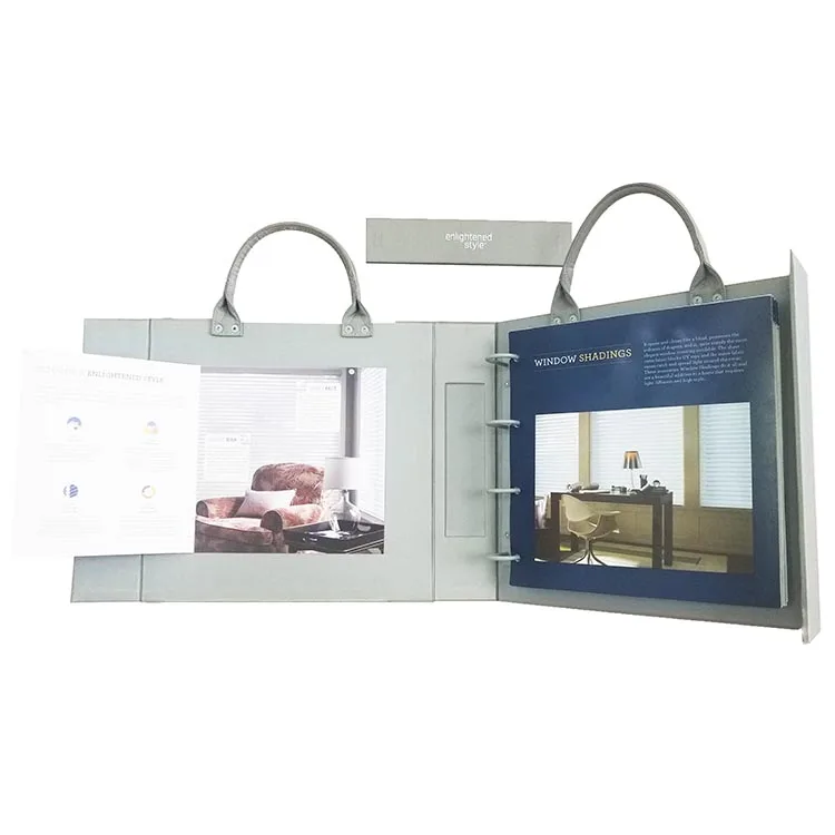 China manufacture fashionable textile sample fabric swatch book fabric detachable swatch card color chart