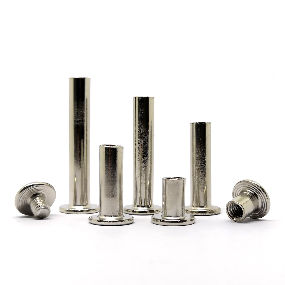 Hot Selling Chicago Screw Customized Stainless Steel Brass Chicago Screw Binding Post Male And Female Screw