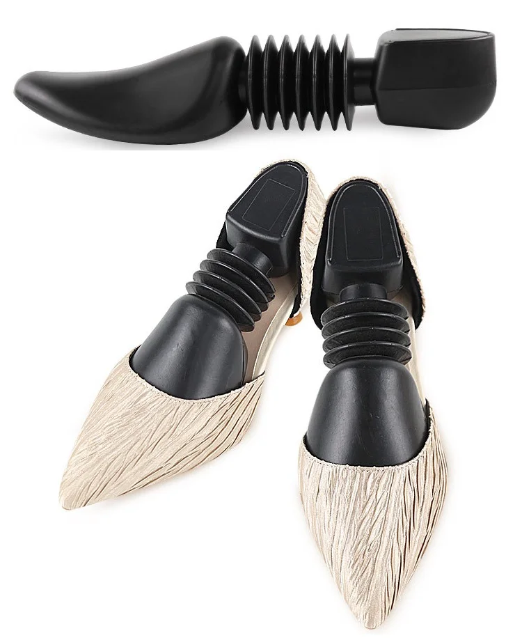 Adjustable Length Plastic Spring Shoe Tree Keep Shoes Good Shape Shoe Stretcher