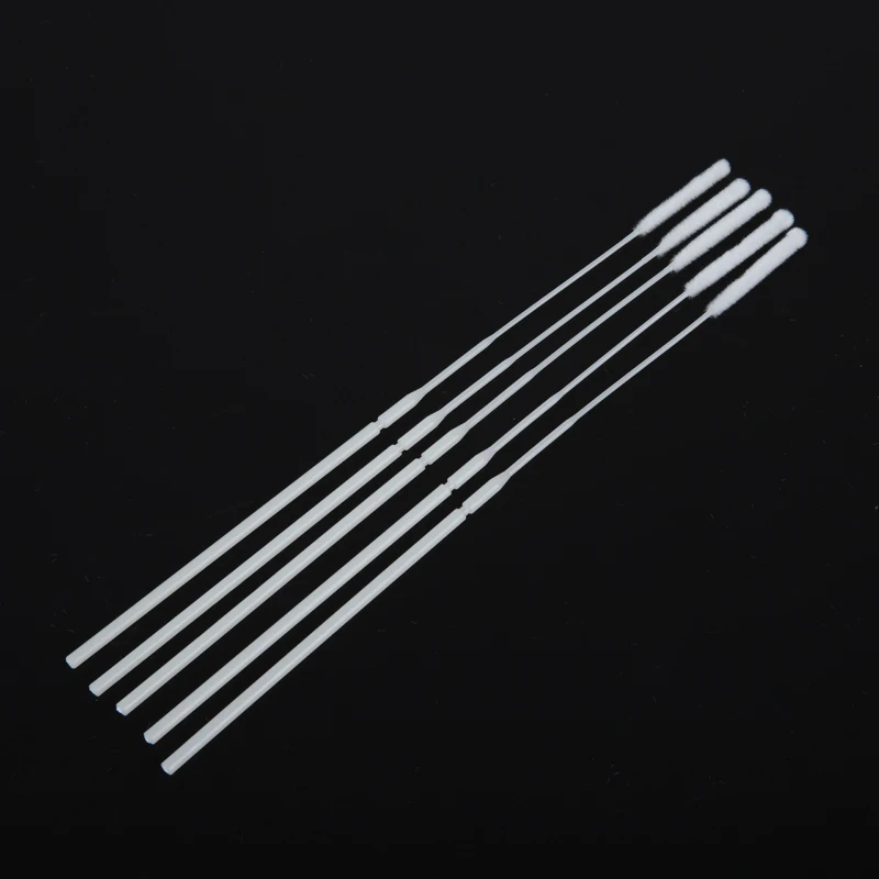 china jiangsu hot sell medical disposable flocked nasal sampling swap