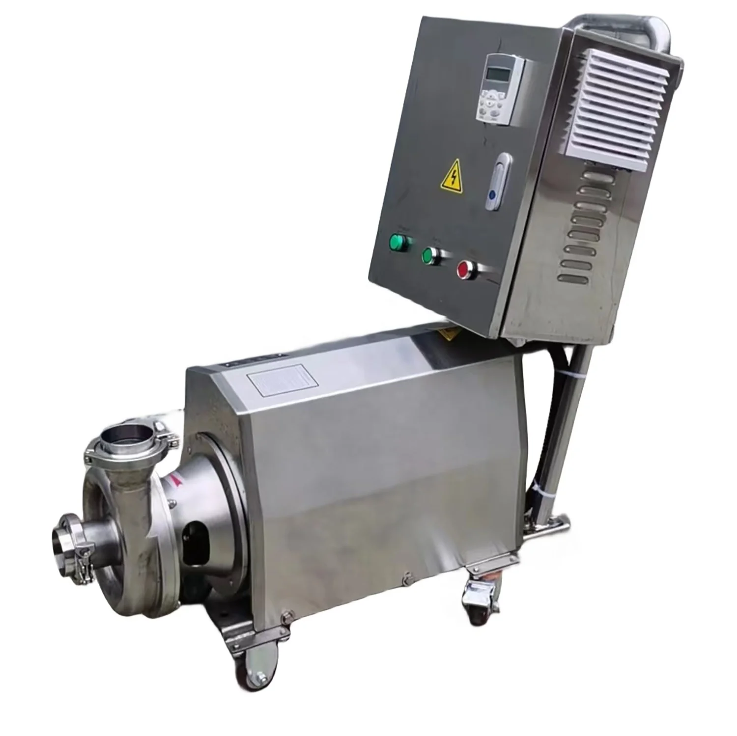 Dairy milk pump centrifugal water pump sanitary centrifugal pump with On and off Control Box