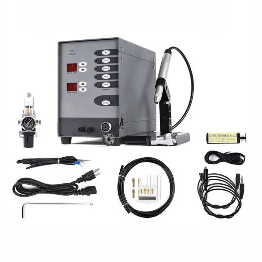 TEBAK 110V 220V Laser Welding Machine Automatic Numerical Control Handheld Pulse Argon Arc Welder For Welding Jewelry