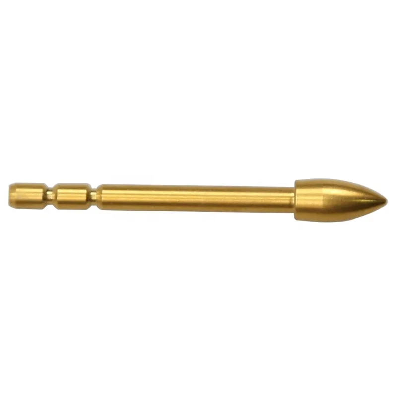Оборудование для стрельбы из лука золотого цвета tungsten point x10 вставных точек