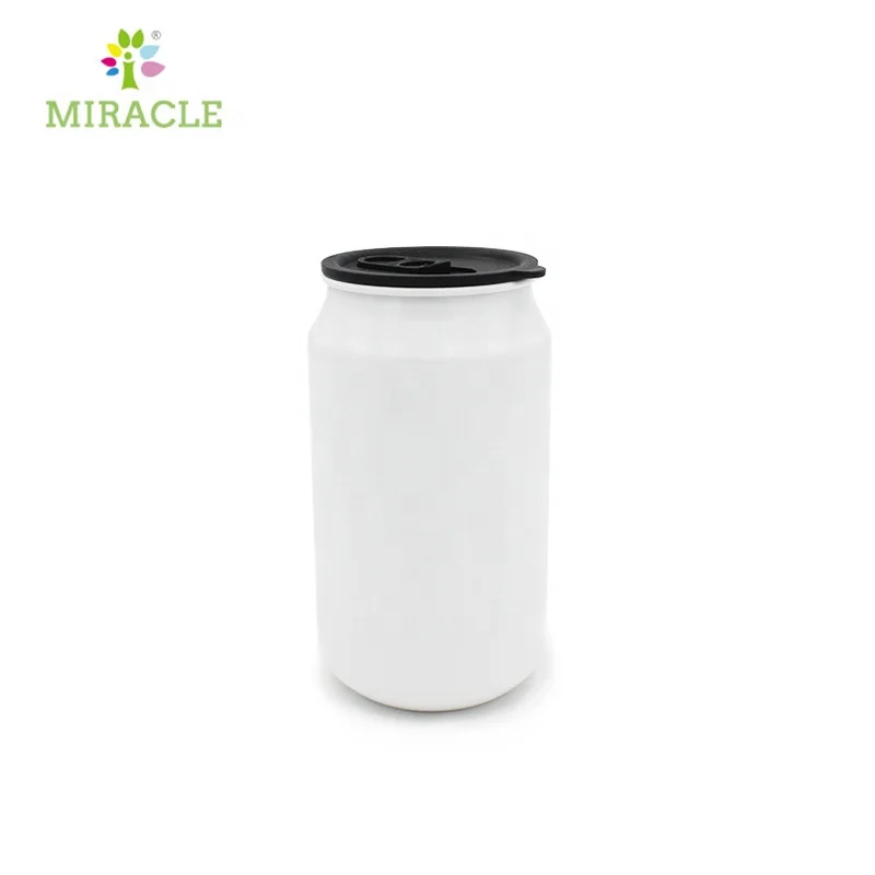Good quality promotional  printed eco friendly aluminum can white sublimation blanks