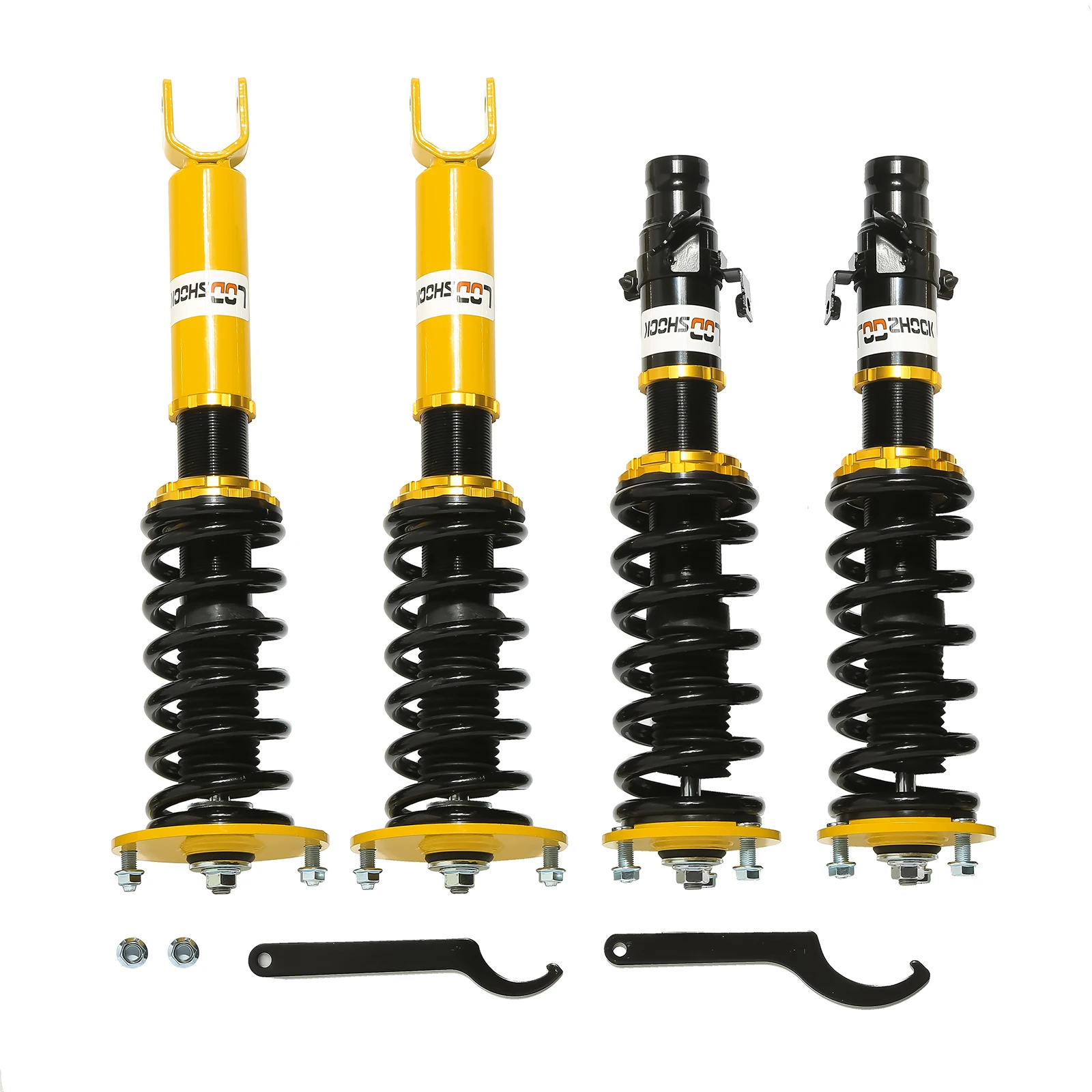 LODSHOCK Coilover Struts Spring Shocks Adjustable Coilovers Suspension Kits FIT FOR HONDA ACCORD 90-97 EX/LX/DX/SE