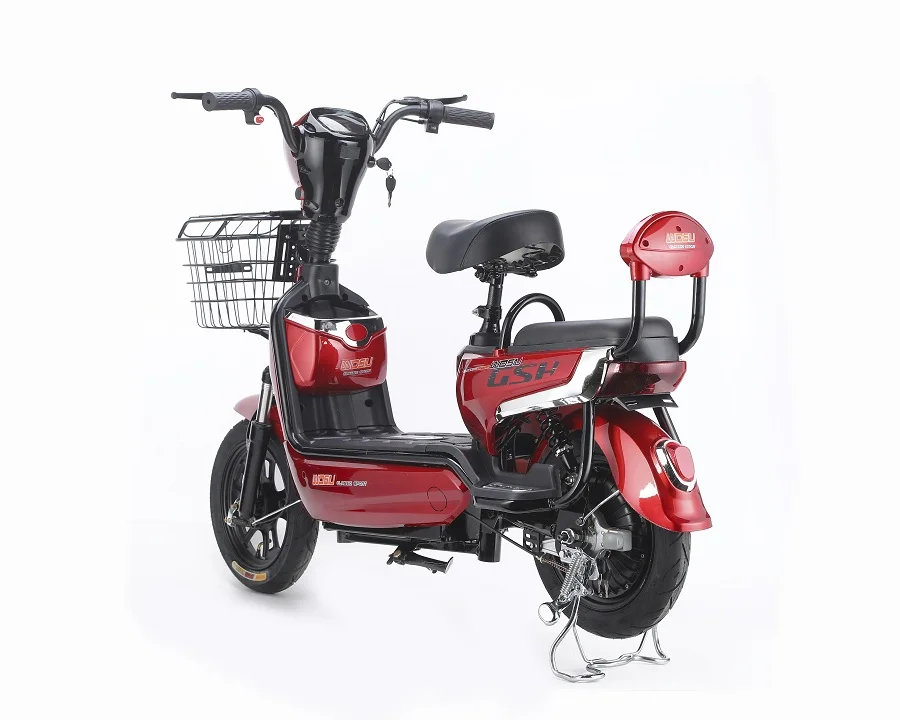 2020 новая модель 14 дюймов жира бескамерная шина 2-ух колесный самокат цикла электронного велосипеда 48v/350w E-велосипед с педалями